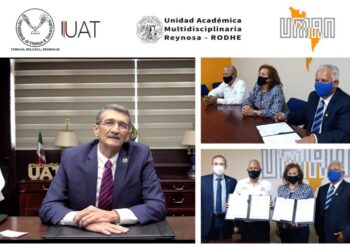 Formalizan colaboración la UAT y Universidad México Americana del Norte