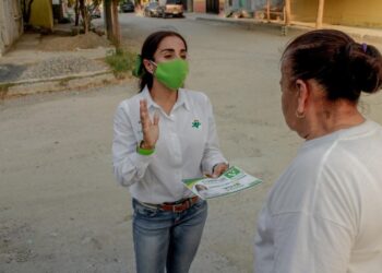 Agua potable y pavimentación, compromiso de Gabriela Millá