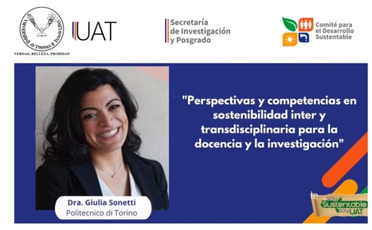 Imparten en la UAT nuevos enfoques sobre educación y sostenibilidad