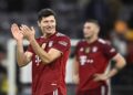 Lewandowski, tras recibir la Bota de Oro: «No juego para lograr estos premios»