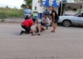 Lo tumban de su Italika;  sufre fractura de tibia