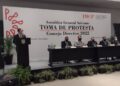 Rector de la UAT felicita al nuevo titular del Colegio de Contadores de Victoria