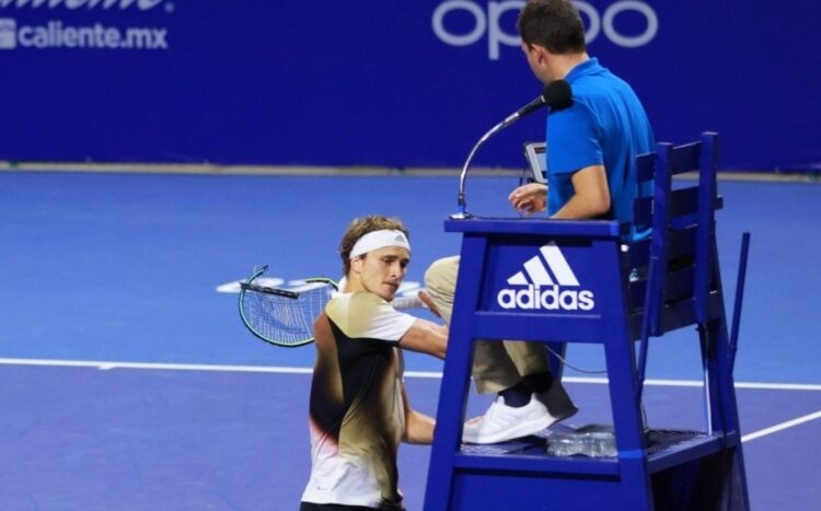 Alexander Zverev se disculpa y lamenta su conducta en el Abierto de Acapulco
