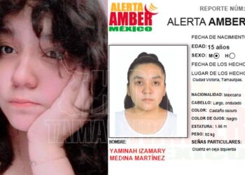 Buscan a Yaminah Izamary Medina Martínez, desaparecida en Victoria