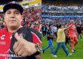 Eddy Reynoso se ofrece a apoyar económicamente a los aficionados del Atlas hospitalizados por la violencia en Querétaro