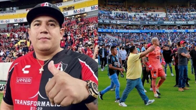 Eddy Reynoso se ofrece a apoyar económicamente a los aficionados del Atlas hospitalizados por la violencia en Querétaro