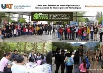 LLEVA UAT FESTIVAL DE AVES MIGRATORIAS Y LOROS A NIÑOS DE MUNICIPIOS DE TAMAULIPAS