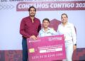Entregó Alcalde Carlos Peña Ortiz Tarjetas de Becas de Posgrado