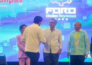 Gobernador de Tamaulipas inaugura exitoso Foro INDEX Reynosa 2023