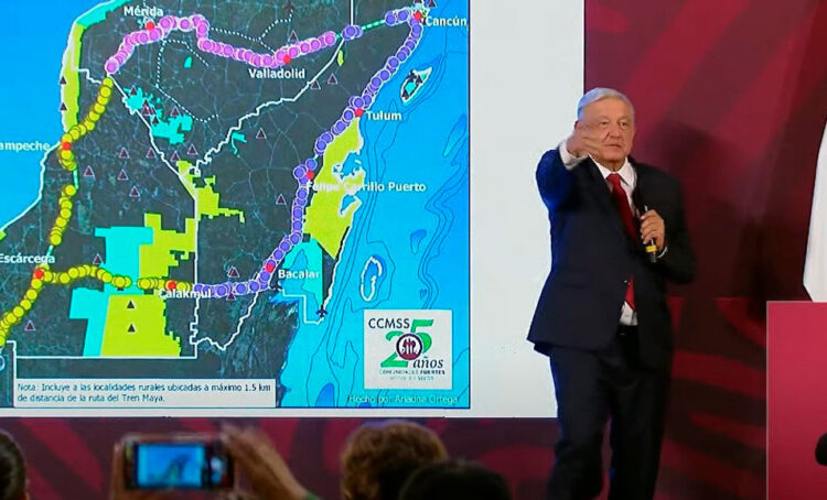 AMLO rendirá quinto informe en Campeche y realizará el primer recorrido del Tren Maya