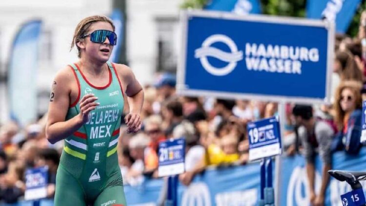 Jimena de la Peña se destaca y obtiene el segundo lugar en el Campeonato Mundial de Triatlón