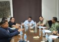 Se reune Alcalde con mandos militares y de seguridad