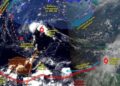 Lluvias torrenciales pronosticadas por la tormenta Harold