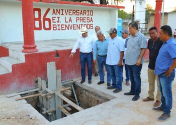 Sueño cumplido: Techumbre Metálica llega finalmente al ejido la presa