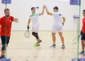 Rodrigo Montoya y Javier Mar ganaron oro en dobles varonil de Raquetbol
