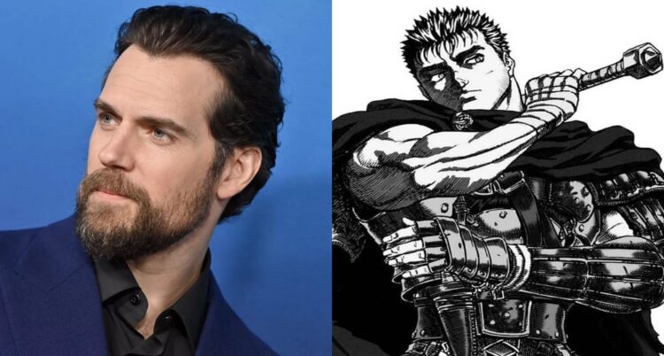 Henry Cavill en la Lista de favoritos para Interpretar a Guts de Berserk en una adaptación en Vivo