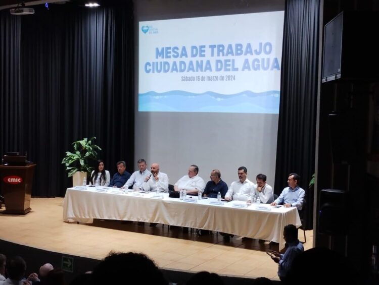 Sistema lagunario del Tamesí en el nivel más bajo de su historia