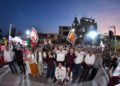 Pide Olga Sosa el voto en la colonia “Paseo de Las Américas” de Victoria