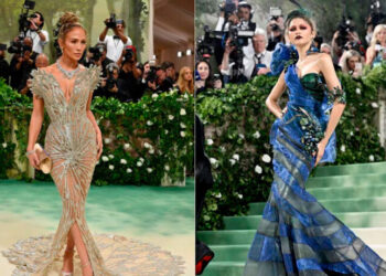 Bad Bunny, JLO, Chris Hemsworth y Elsa Pataky deslumbran en la apertura de la alfombra del Met Gala