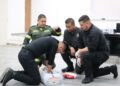 Imparte Policía Nacional de Colombia programa metodológico a personal de la Guardia Estatal