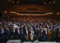 Asiste Américo Villarreal a celebración tras entrega de constancia a Claudia Sheinbaum como primera presidenta de México