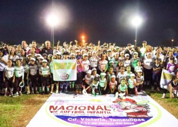 Inaugura María de Villarreal Campeonato Nacional de Softbol Femenil Infantil 2024