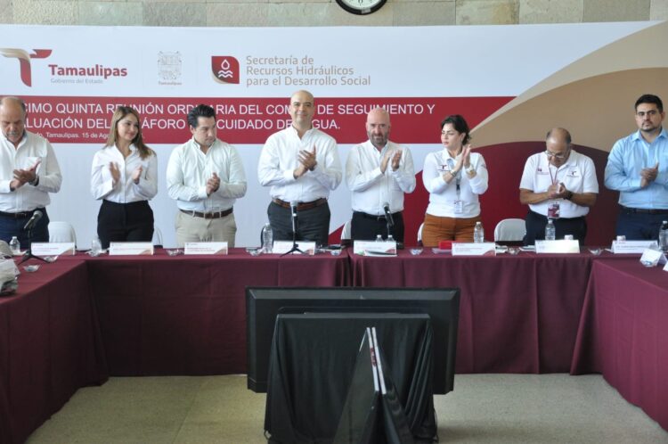 Actualizan Semáforo del Cuidado del Agua para Tamaulipas