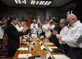 Instala secretario de Recursos Hidráulicos consejo de administración de la Junta de Aguas y Drenaje de Matamoros