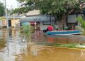 Se desborda laguna en Altamira, Tamaulipas